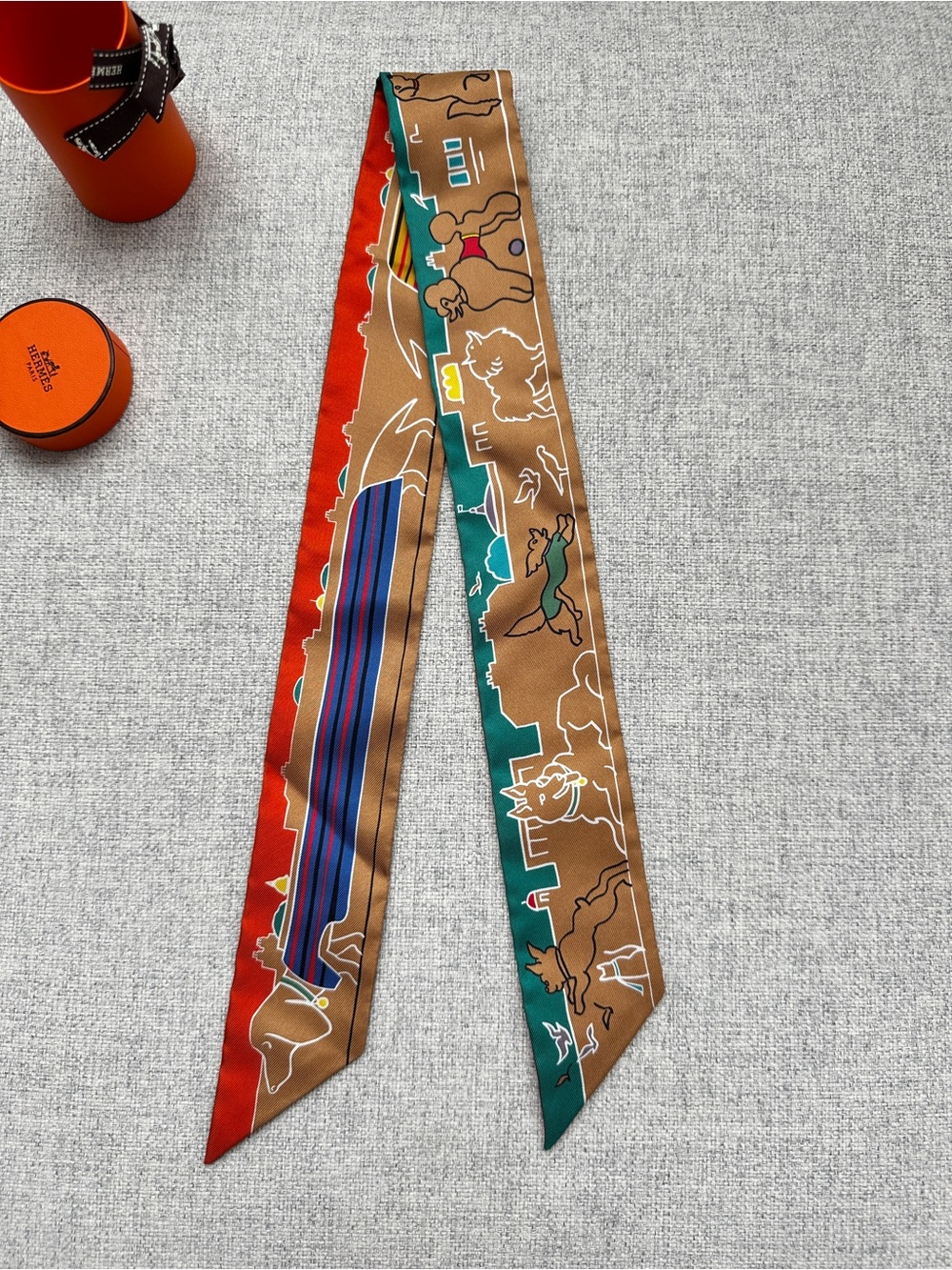 Hermes Les Chiens Parisiens Twilly